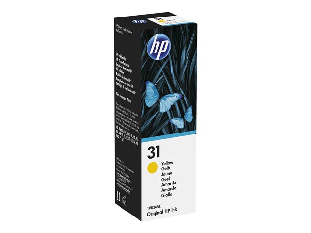 HP 31 - 70 ml - yellow - original - ink refill - for Smart Tank 5105, 6001, 67X, 70XX, 720, 73XX, 750, 790, Smart Tank Plus 55X, 57X, 65X