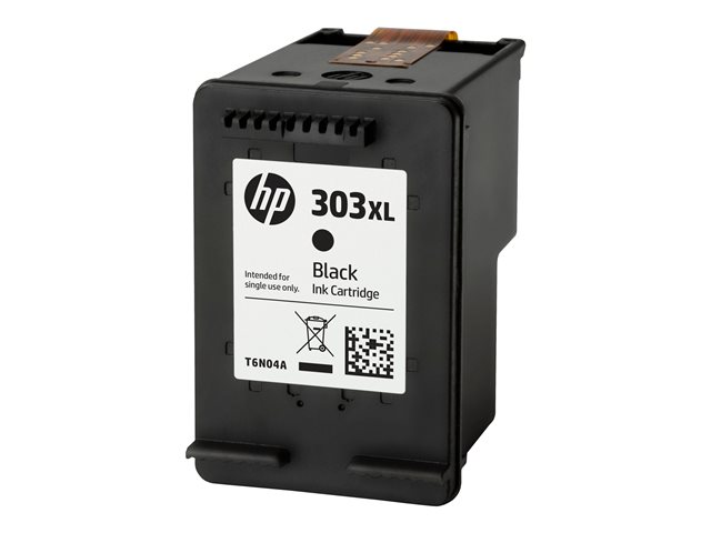 HP 303XL - 12 ml - High Yield - black - original - ink cartridge - for ENVY Photo 62XX, Photo 71XX, Photo 78XX, ENVY Inspire 72XX, 79XX