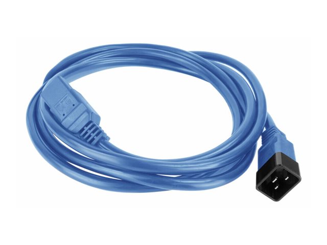 POWERCORD C20 - C21 BU 1.50M. 1 stk
