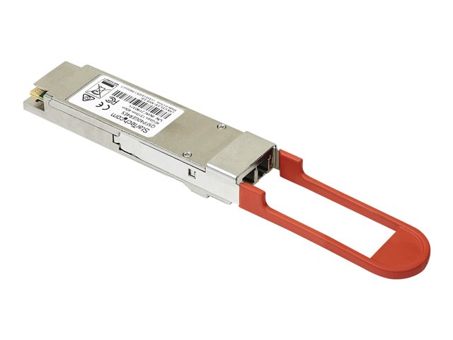 StarTech.com Dell EMC 3CSFP91 Compatible QSFP+ Module, 40GBASE-ER4, Single Mode (SMF) Fiber, 40GE Gigabit Ethernet QSFP+, LC 40 km, 1270nm to 1330nm, DDM, 40GbE QSFP+ Active Optical Cable - Lifetime Warranty (QSFP40GER4ES) - QSFP+ transceiver module (equivalent to: Dell EMC QSFP-40G-ER4) - 40 Gigabit LAN - 40GBase-ER4Q - LC single-mode - up to 40 km - 1311 nm