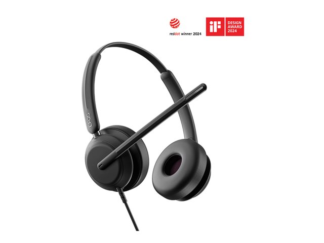 EPOS IMPACT 760T - Headset - op oor - met bekabeling - USB-C - zwart - gecertificeerd voor Microsoft Teams