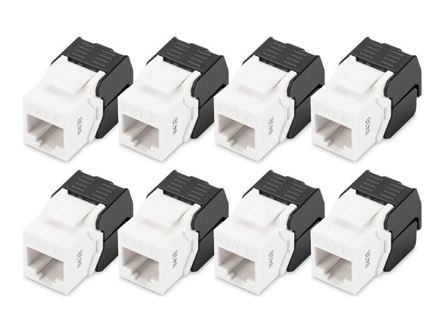 CAT 6 Keystone Jack unshielded RJ45toLSA
