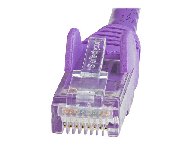 50 ft Purple Snagless Cat6 Patch Cable