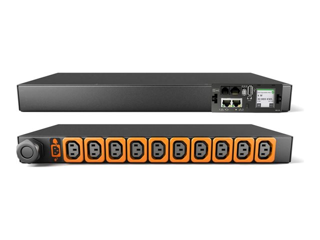 VERTIV GEIST RACK PDU MONITORED (UNIT LEVEL) EC 1U INPUT IEC 60309 230V 16A LOCKING OUTLETS (10)C13