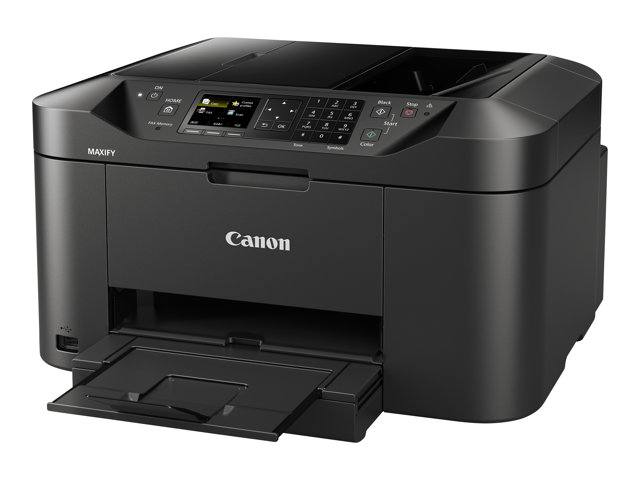 Canon MAXIFY MB2150 - Multifunction printer - colour - ink-jet - A4 (210 x 297 mm), Legal (216 x 356 mm) (original) - A4/Legal (media) - up to 18 ppm (copying) - up to 19 ipm (printing) - 250 sheets - 33.6 Kbps - Wi-Fi(n), USB host, USB 2.0