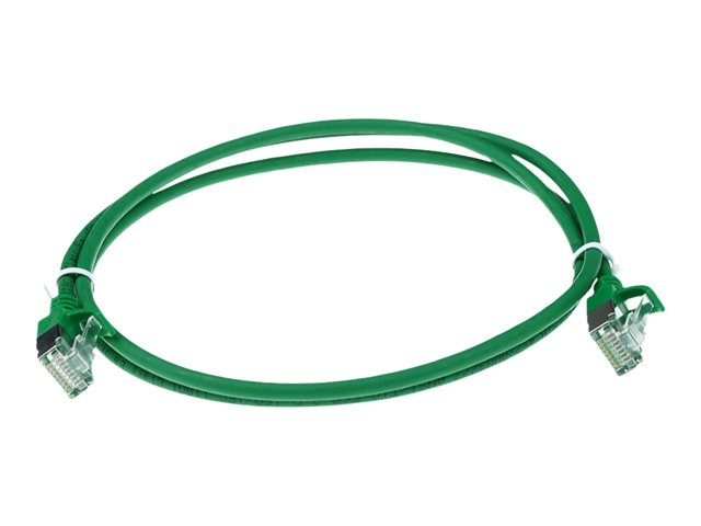 CAT6A U/FTP SLIMLINE GN 0.25M. 1 stk