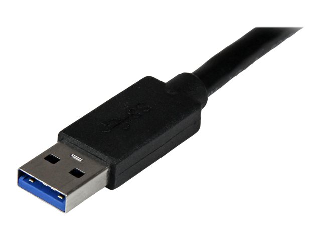 StarTech.com USB 3.0 to HDMI & DVI Adapter with 1x USB Port - External Video & Graphics Card Adapter - Dual Monitor Hub - Supports Windows (USB32HDEH) - Docking station - USB 3.0 - HDMI - TAA Compliant - for P/N: HDDVIMM3, HDMM12, HDMM15, HDMM1MP, HDMM2MP, HDMM3, HDMM3MP, HDMM50A, HDMM6, HDPMM50
