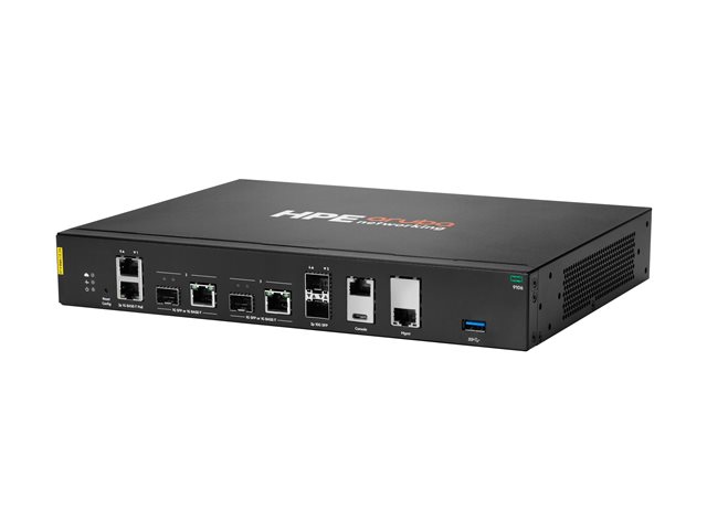HPE Aruba Networking 9106 (RW) 2x SFP+ 2x Combo 2x PoE Hybrid Gateway