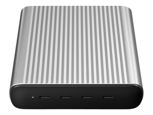HyperJuice - Power adapter - 245 Watt - output connectors: 4 - silver