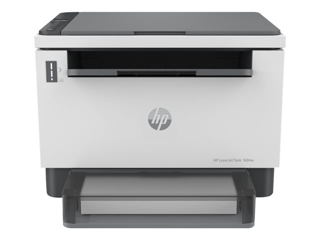 HP LaserJet Tank MFP 1604w - Multifunction printer - B/W - laser - 216 x 297 mm (original) - A4/Legal (media) - up to 14 ppm (copying) - up to 22 ppm (printing) - 150 sheets - USB 2.0, LAN, Wi-Fi(n), Bluetooth