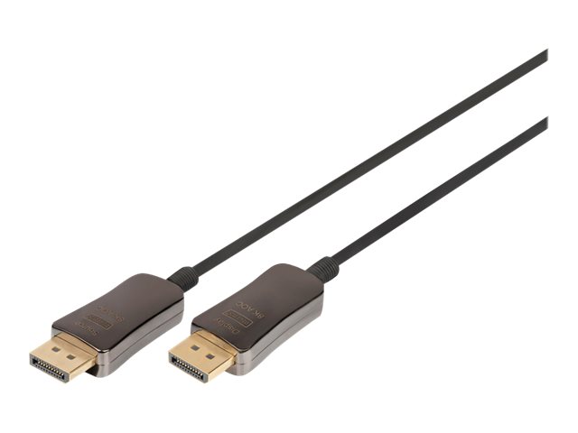 DISPLAYPORT AOC HYBRID-FIBER CONNECTION CABLE M/M 10M UHD 8K60HZ CE GOLD BL