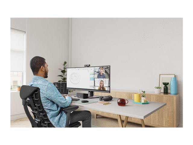 Logitech BRIO 505 - Webcam - colour - 4 MP - 1920 x 1080 - 1080p, 720p - audio - USB-C