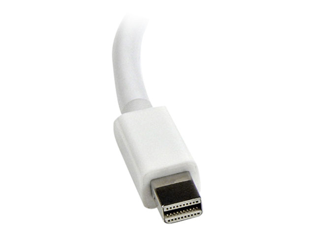 StarTech.com Mini DisplayPort to VGA Adapter - White - 1080p - Thunderbolt to VGA Monitor Adapter - Mini DP to VGA Converter (MDP2VGAW) - Video converter - VGA - DisplayPort - white