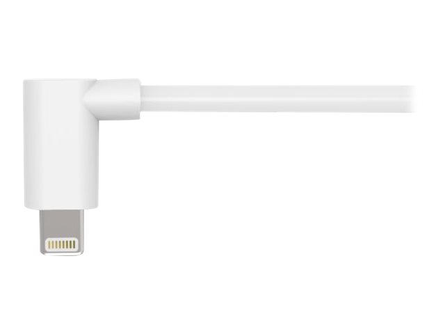 Compulocks 6ft Charge & Data USB-C to USB-C 90-Degree Cable Right Angle - USB cable - 24 pin USB-C (M) straight to 24 pin USB-C (M) right-angled - 1.83 m - white - for Compulocks BrandMe, Space Flex, Space Kiosk, Space Rail, Space Reach, Space Rise