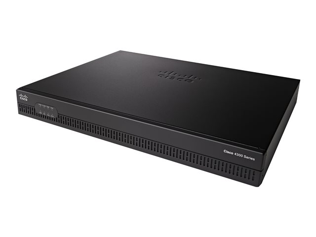 Cisco Integrated Services Router 4321 - Security Bundle - router - - 1GbE - WAN ports: 2 - rack-mountable - refurbished