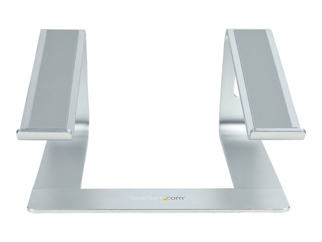 StarTech.com Laptop Stand for Desk, 5kg/11lb, Aluminum, Silver, Ergonomic - Notebook stand - 13\" - 17\" - silver