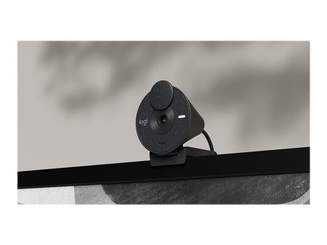 Logitech BRIO 300 - Webcam - colour - 2 MP - 1920 x 1080 - 1080p, 720p - audio - USB-C