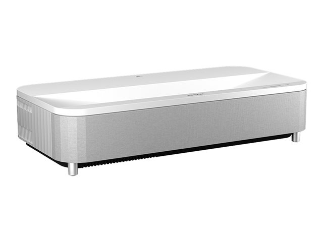 Epson EH-LS800W - 3LCD projector - 4000 lumens (white) - 4000 lumens (colour) - 3840 x 2160 (3 x 1920 x 1080) - 16:9 - 4K - ultra short-throw fixed lens - 802.11ac wireless - black / white - Android TV