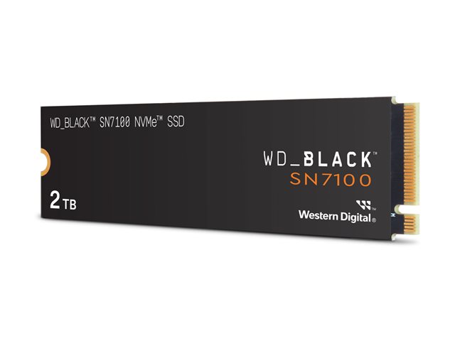 WD_BLACK SN7100 WDS200T4X0E - SSD - 2 TB - internal - M.2 2280 - PCIe 4.0 x4 (NVMe)