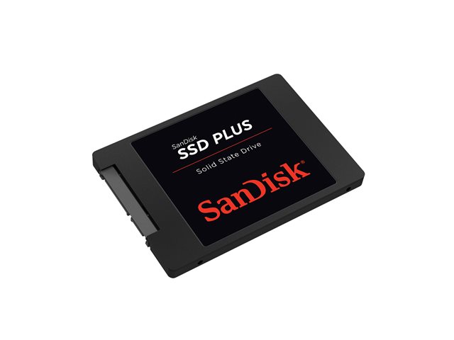 SanDisk SSD PLUS - SSD - 240 GB - internal - 2.5\" - SATA 6Gb/s