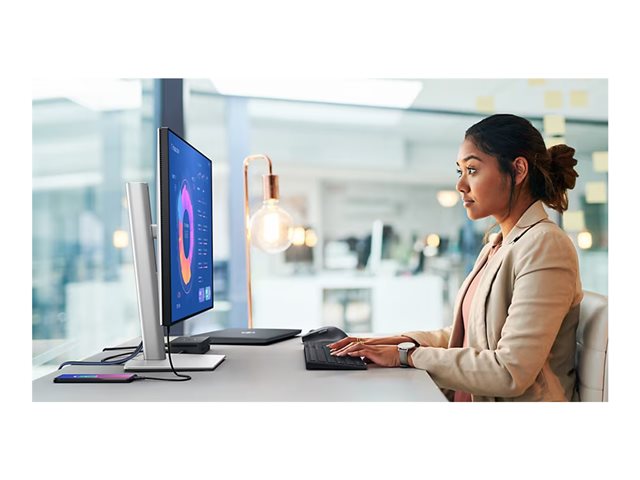 Dell UltraSharp U2724D - LED monitor - 27\" - 2560 x 1440 QHD @ 120 Hz - IPS - 350 cd/m² - 2000:1 - 5 ms - HDMI, DisplayPort - with 3 years Advanced Exchange Basic Warranty