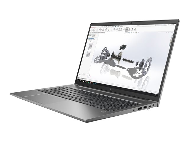 HP ZBook Power G7 Mobile Workstation - Core i5 10300H / 2.5 GHz - Win 10 Pro 64-bit - 8 GB RAM - 256 GB SSD NVMe, TLC - 15.6\" IPS 1920 x 1080 (Full HD) - UHD Graphics - Bluetooth, Wi-Fi 6 - kbd: Belgium
