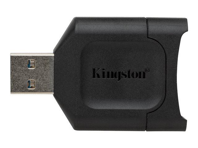 Kingston MobileLite Plus - Card reader (SD, SDHC, SDHC UHS-I, SDHC UHS-II, SDXC, SDXC UHS-I, SDHC UHS-II) - USB 3.2 Gen 1