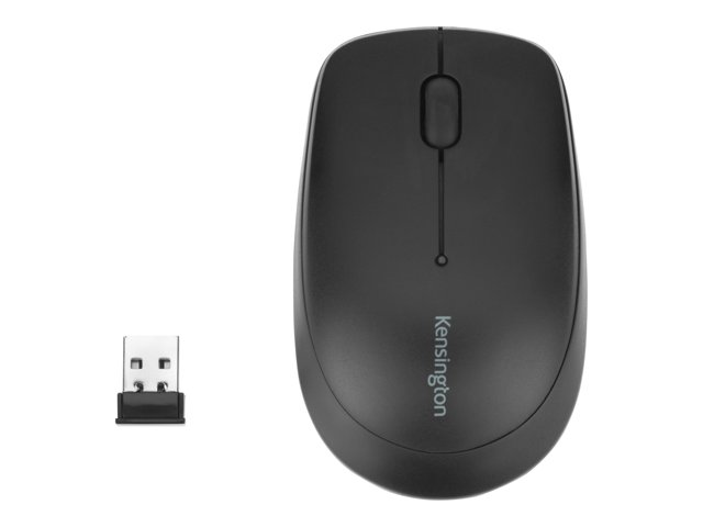 Kensington Pro Fit Mobile - Mouse - right and left-handed - laser - 2 buttons - wireless - 2.4 GHz - USB wireless receiver - black
