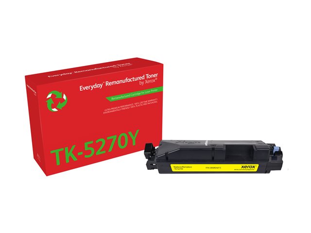 Everyday - Yellow - compatible - box - remanufactured - toner cartridge (alternative for: Kyocera TK-5270Y) - Green World Alliance return programme