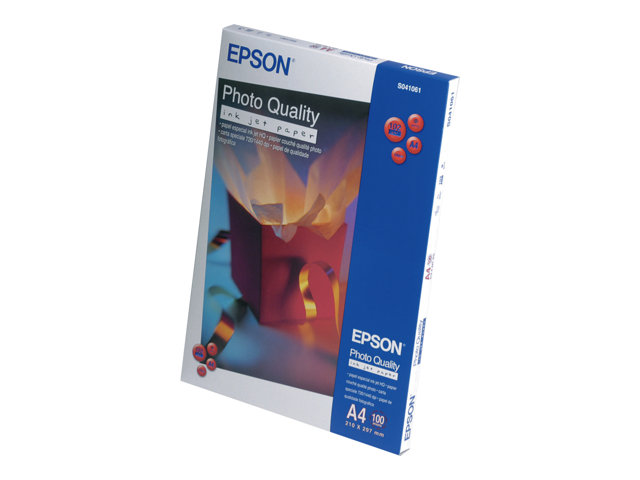 Epson Photo Quality Ink Jet Paper - Matte - coated - bright white - 329 x 483 mm - 105 g/m² - 100 sheet(s) paper - for SureColor SC-P700, P7500, P900, P9500, T2100, T3100, T3400, T3405, T5100, T5400, T5405