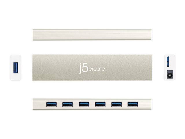USB-C 7- Port Hub - EU/UK