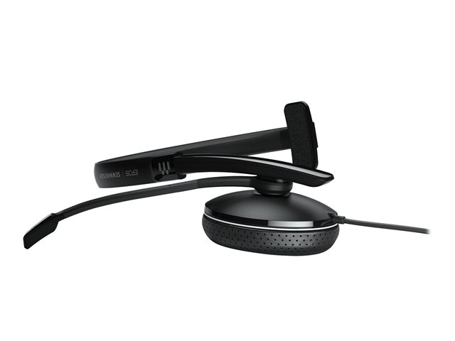 EPOS ADAPT 135T USB II - ADAPT 100 Series - headset - on-ear - wired - USB, 3.5 mm jack - black - Certified for Microsoft Teams, Optimised for UC