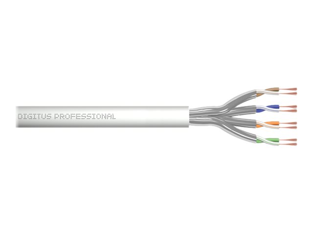 CAT6A U/FTP TWISTED PAIR PATCHCABLE100M AWG 26/7 LSZHGREY