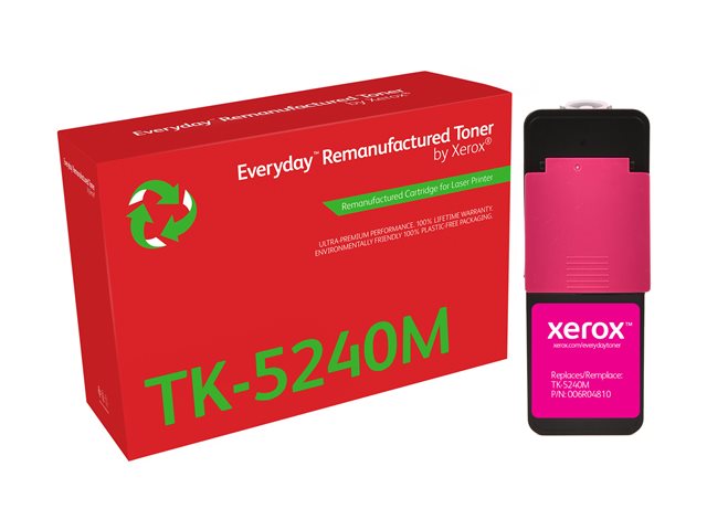 Everyday - Magenta - compatible - box - remanufactured - toner cartridge (alternative for: Kyocera TK-5240M) - Green World Alliance return programme