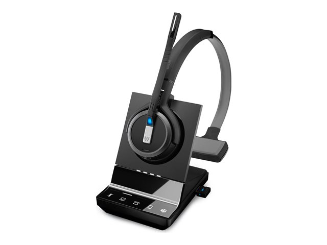 EPOS IMPACT SDW 5036T - Headset system - on-ear - DECT - wireless, wired - black - Certified for Microsoft Teams, Optimised for UC