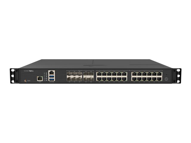 SonicWall Gen 8 NSa Series 3800 - Security appliance - with 1 year SonicWall Cloud Secure Edge - 10GbE, 5GbE - 1U - SonicWALL Secure Upgrade Advanced Edition (3 years option) - rack-mountable