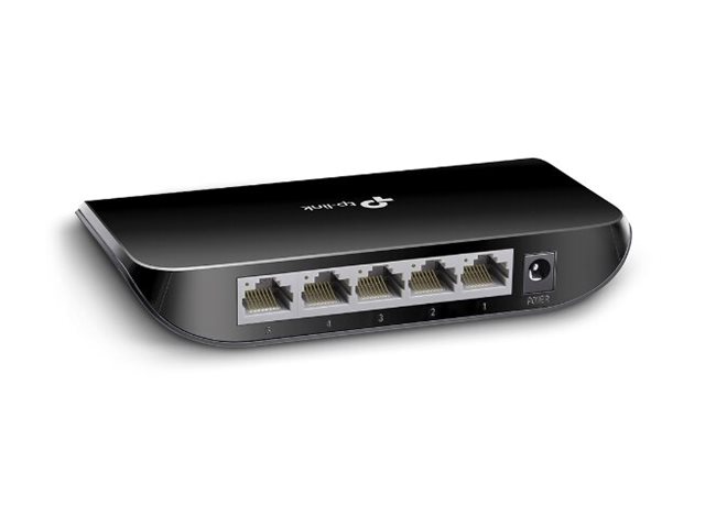 TP-LINK TL-SG1005D 5-Port Gigabit Desktop Switch - Switch - 5x 10/100/1000 - desktop