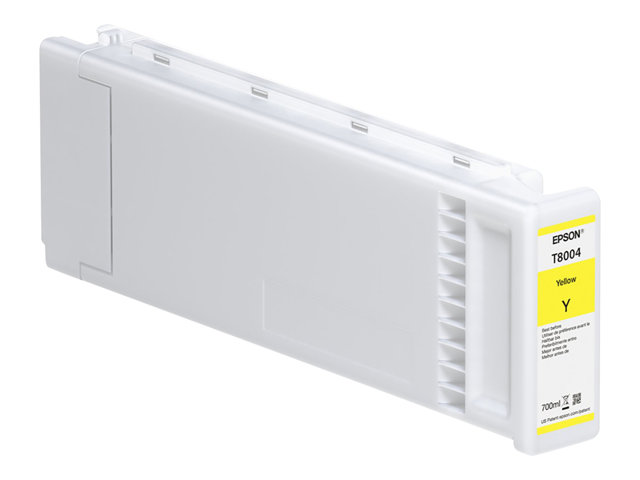 Epson T8004 - 700 ml - yellow - original - ink cartridge - for SureColor SC-P10000, SC-P20000, SC-P20000SE