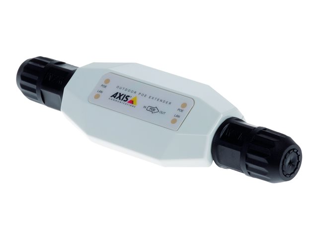 AXIS T8129 PoE Extender - Network/power extender - up to 100 m - for AXIS C1410, D3110, M4308, P1385, Q1942, Q1951, Q1952, Q3536, Q3538, Q6100, W400