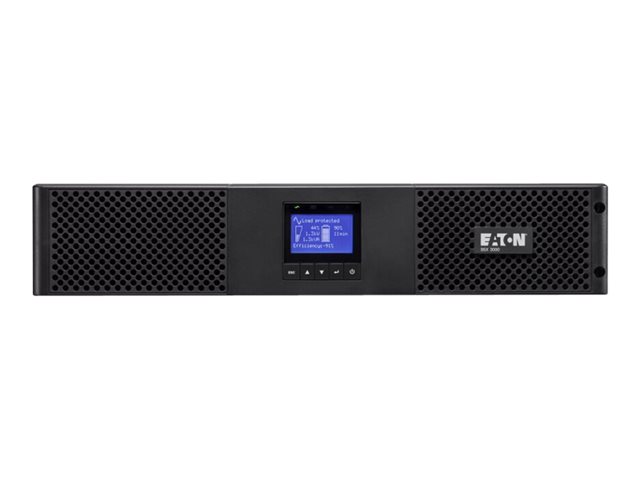 Eaton 9SX 9SX1000IR - UPS (rack-mountable) - AC 200/208/220/230/240 V - 900 Watt - 1000 VA - RS-232, USB - output connectors: 6 - PFC - 2U - 19\"