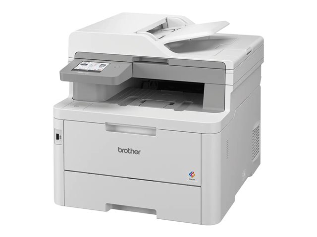 Brother MFC-L8390CDW - Multifunction printer - colour - LED - A4/Legal (media) - up to 30 ppm (copying) - up to 30 ppm (printing) - 280 sheets - 33.6 Kbps - USB 2.0, Gigabit LAN, USB 2.0 host, NFC, Wi-Fi(n)