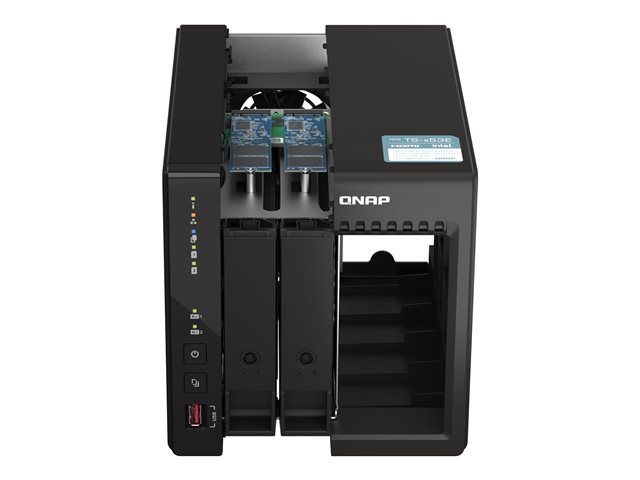 QNAP TS-253E - NAS server - 2 bays - SATA 6Gb/s - RAID RAID 0, 1, 5, 6, 10, 50, JBOD, 60 - RAM 8 GB - 2.5 Gigabit Ethernet - iSCSI support