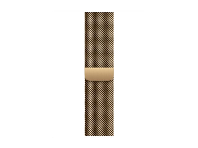 Apple Watch Series 12 GPS + Cellular 42mm Radiant Gold Titanium Case with Radiant Gold Milanese Loop
