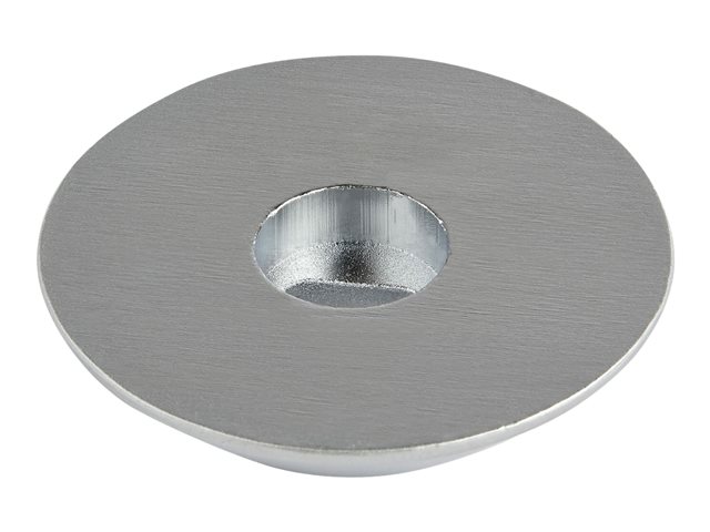 StarTech.com Security Slot Adapter Kit, K-Slot Lock Plate Adapter for Tablet/iPad/Computer/Monitor/Phone/Laptop, T-Bar Compatible, MacBook Pro/MacBook Air, Anti-Theft, Slim Design, Silver - Security Lock Slot Kit (KSLTAD) - Security anchor adapter kit - silver - for P/N: ARMPIVOTE2, ARMUNONB1, FPPNEUSTND