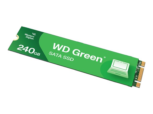 WD Green WDS240G3G0B - SSD - 240 GB - internal - M.2 2280 - SATA 6Gb/s