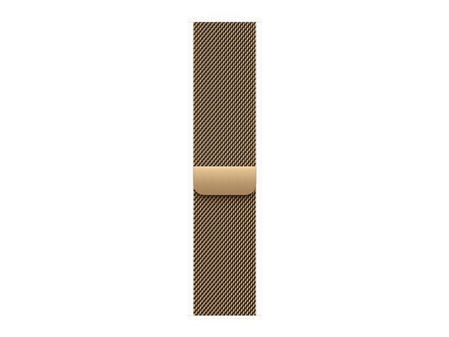 Apple Watch Series 12 GPS + Cellular 46mm Radiant Gold Titanium Case with Radiant Gold Milanese Loop - S/M