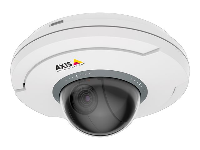AXIS M5075-G - Network surveillance camera - PTZ - dome - colour (Day&Night) - 2 MP - 1920 x 1080 - 1080p - motorized - audio - LAN 10/100 - H.264, HEVC, H.265, MPEG-4 AVC, MPEG-4 Part 10, MPEG-H Part 2 - PoE Plus Class 3