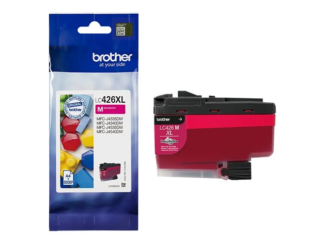 Brother LC426XLM - High Yield - magenta - original - ink cartridge - for Brother MFC-J4335, MFC-J4340, MFC-J4535, MFC-J4540