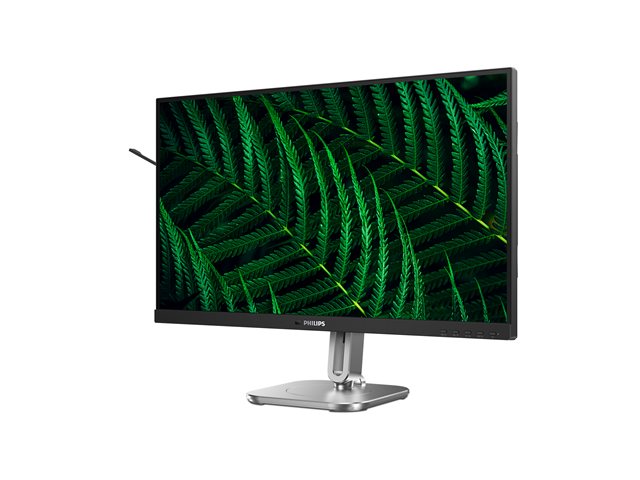 Philips 27B2G5200 - LED monitor - 27\" - 1920 x 1080 Full HD (1080p) @ 100 Hz - IPS - 1500:1 - HDMI, VGA, DisplayPort - speakers - silver, charcoal