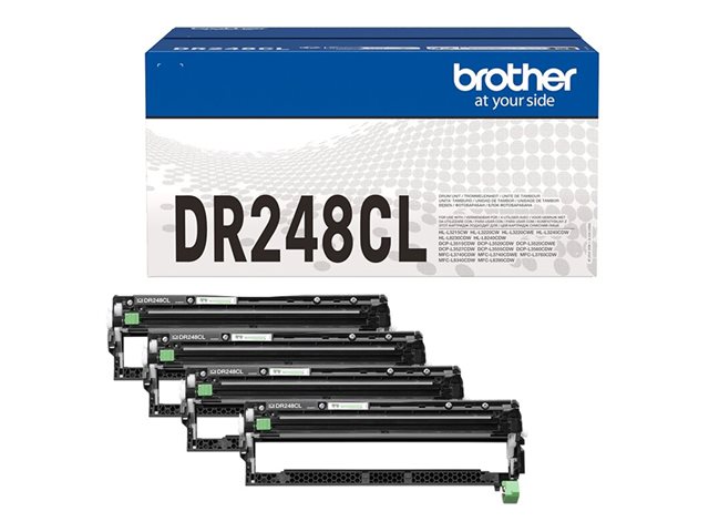Brother DR248CL - Original - box - drum kit - for Brother HL-L3220CW, HL-L3240CDW, MFC-L3760CDW, MFC-L8390CDW